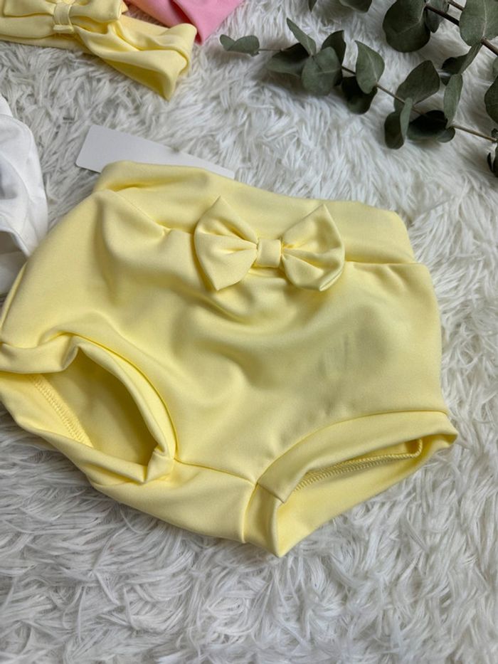 Lot de 3 bloomer et 3 bandeaux shein taille 6-9 mois - photo numéro 4