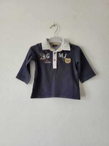 Polo marine Sergent Major 12 mois TBE