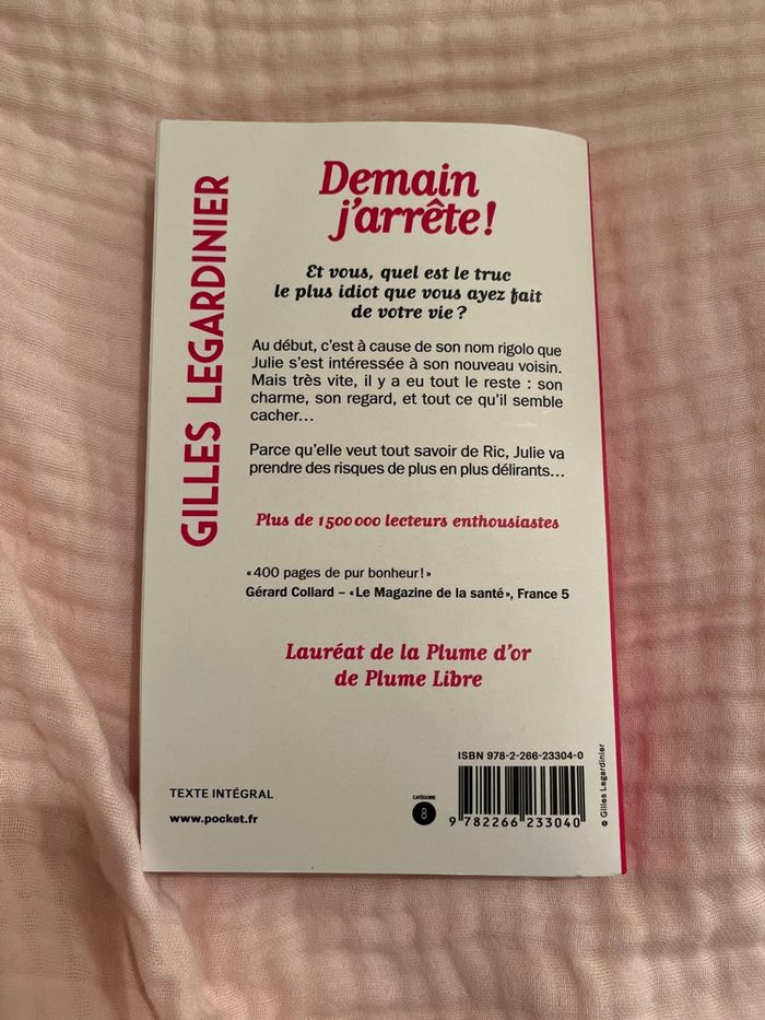 Livre « demain j’arrête » - photo numéro 2