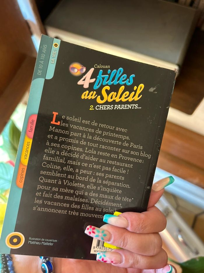 lot de 2 livres « 4 filles au soleil » tome 2& 3 - photo numéro 3