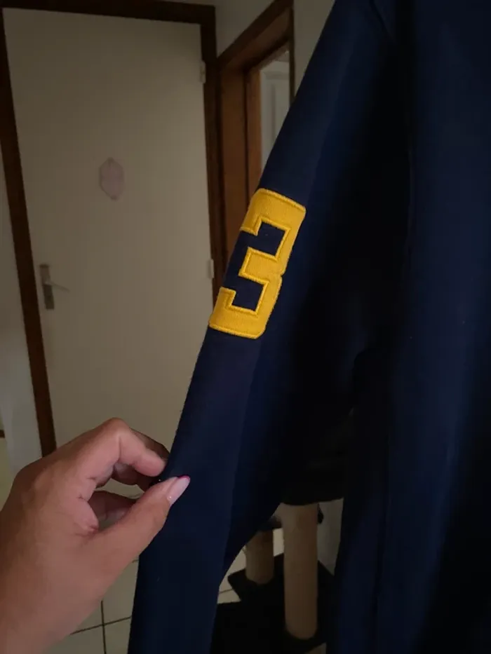 Sweat à capuche Ralph Lauren bleu marine – Taille L – Très bon état 🐎💛 - photo numéro 5