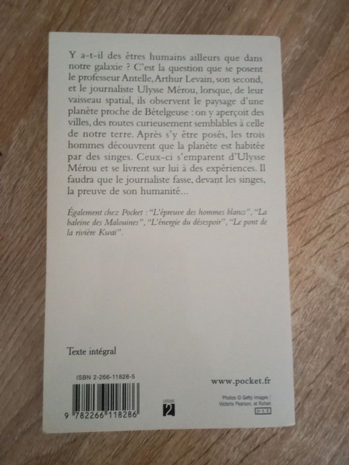 Pierre Boulle - La planète des singes - photo numéro 2