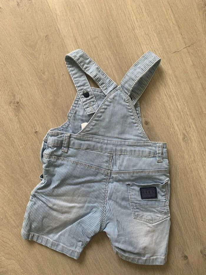 Salopette courte IKKS-18 mois en très bon état - photo numéro 3