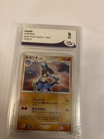 Carte Pokémon gradée