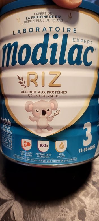 Lait Modilac 3ème âge