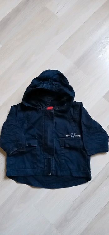 Veste bleu marine T 6 Mois
