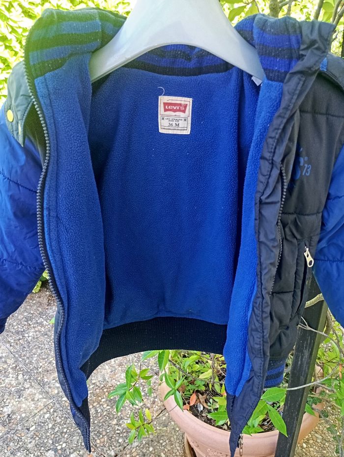 Doudoune zippée à capuche Levis 3 ans - photo numéro 7