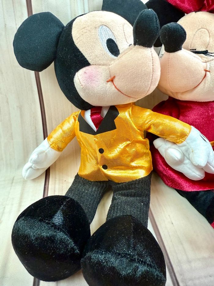Duo de peluches Mickey & Minnie – Édition japonaise exclusive - photo numéro 3
