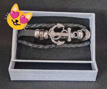 Bracelet ancre marine