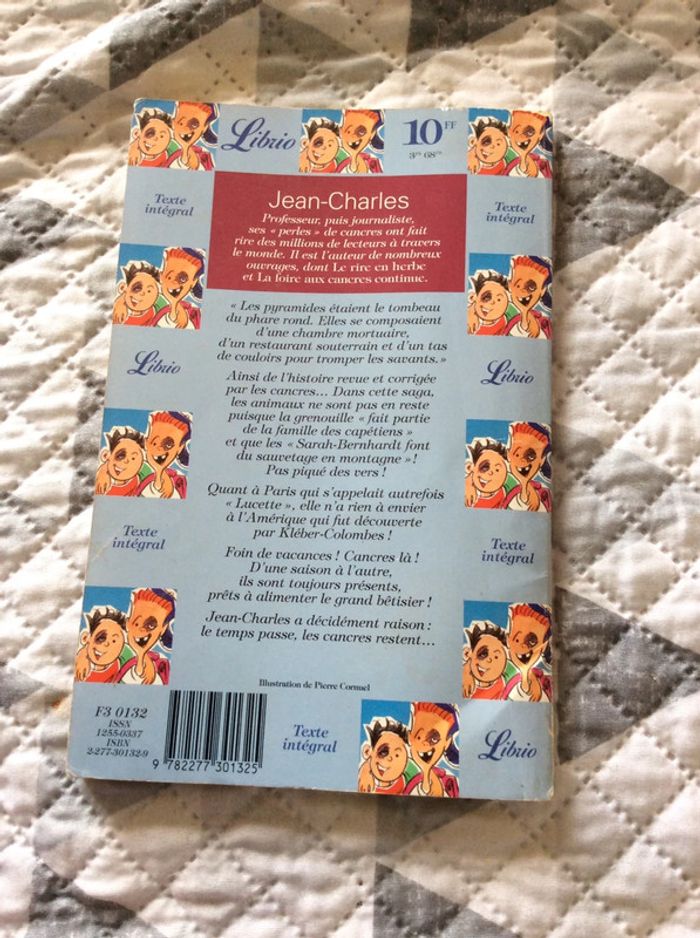 #la foire aux cancres Jean Charles - photo numéro 3