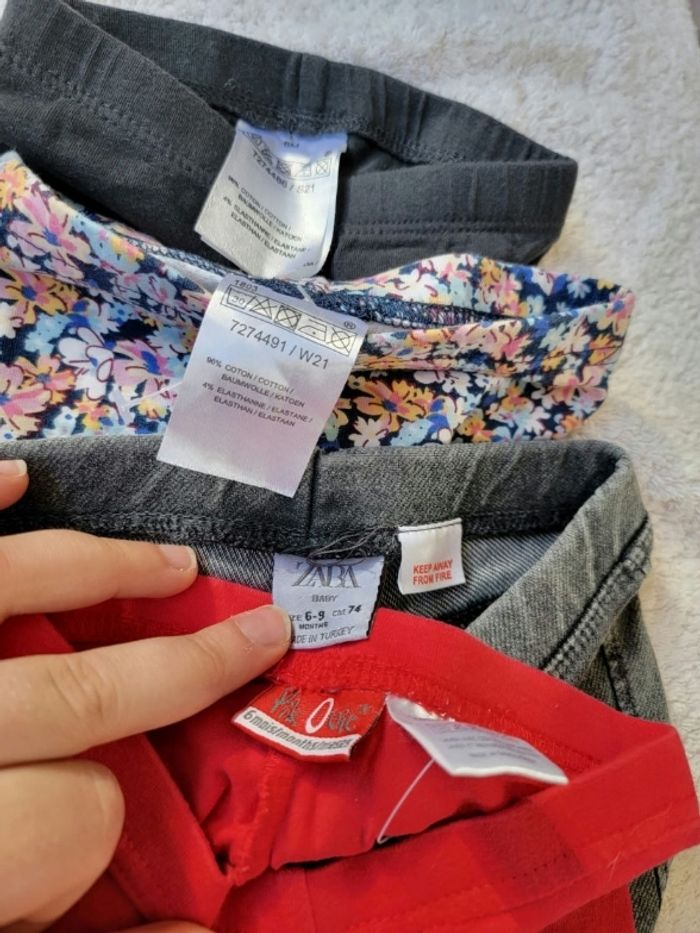 Lot de 8 pantalons 6 mois - photo numéro 6