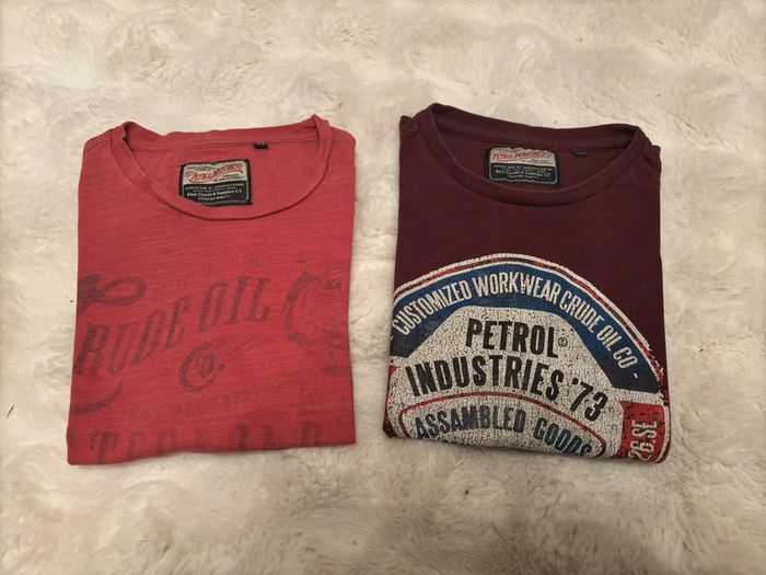 Lot tee shirt petrol 14 ans