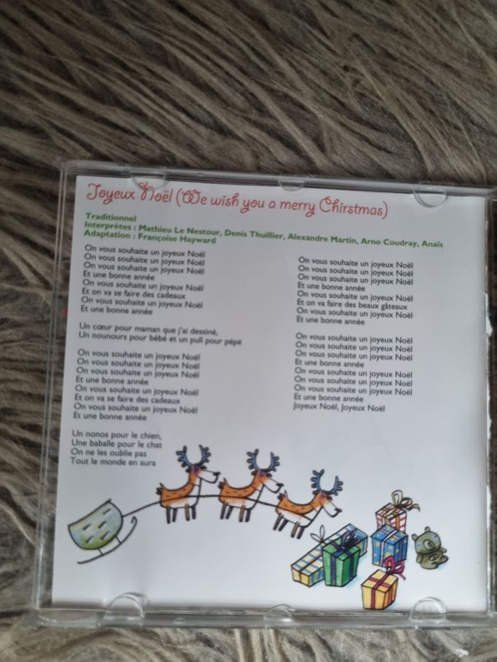 Cd Les Grand Classiques de Noël tout en voix et en swing (Noël Noël par Les Tape m'en 4) - photo numéro 4
