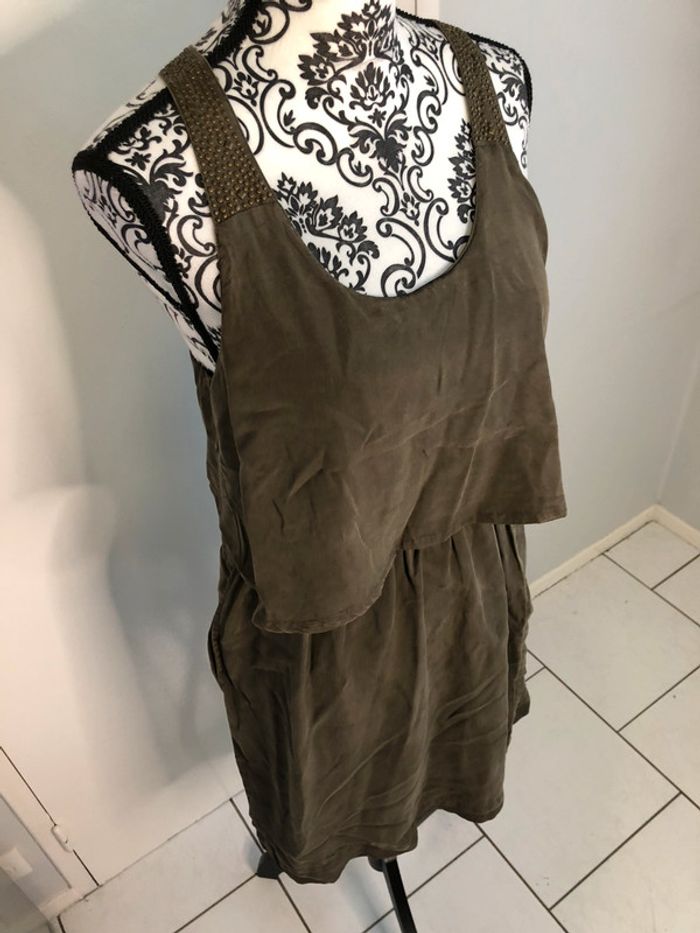 Robe kaki Kaporal taille S - photo numéro 4