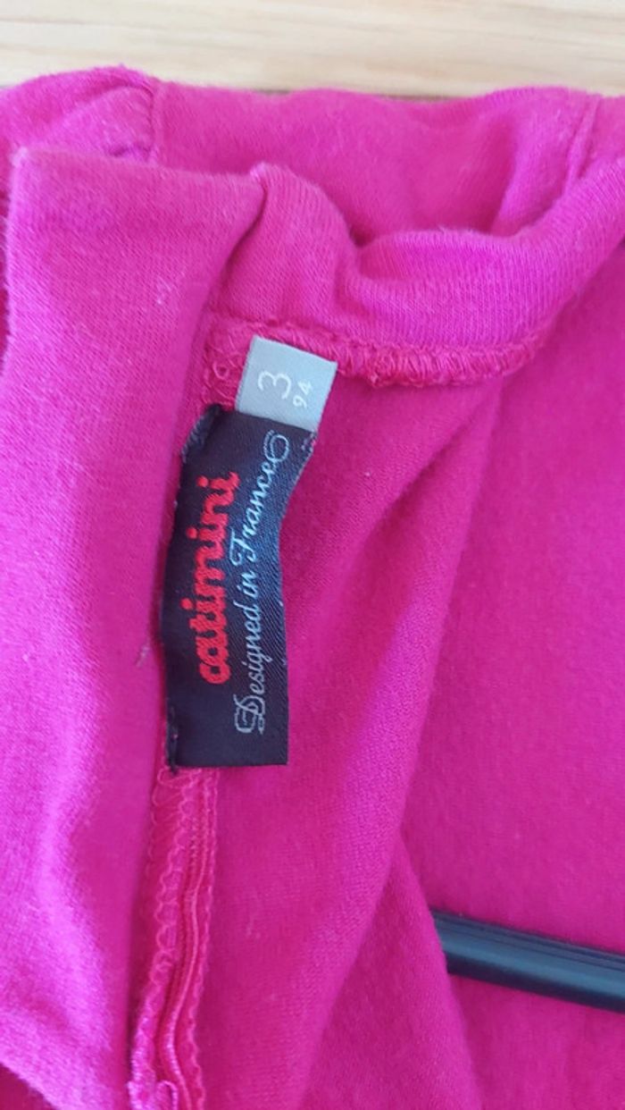 Robe fuchsia manches longues - photo numéro 6