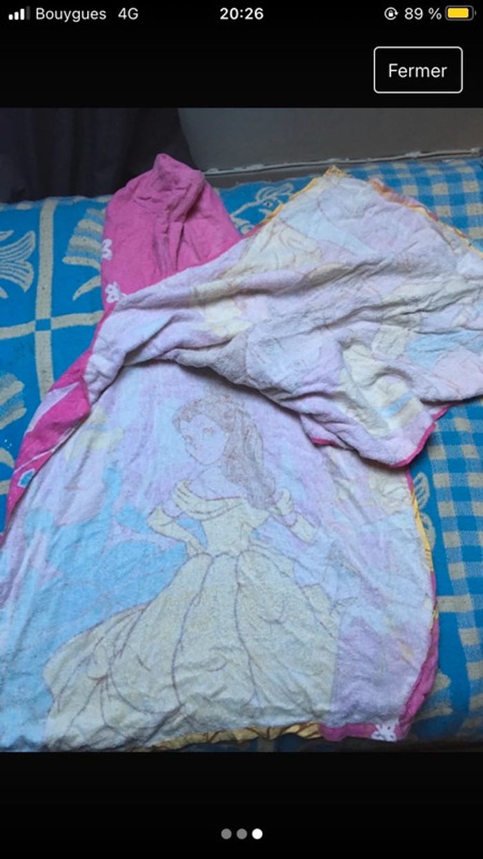 Poncho de bain princesse - photo numéro 3
