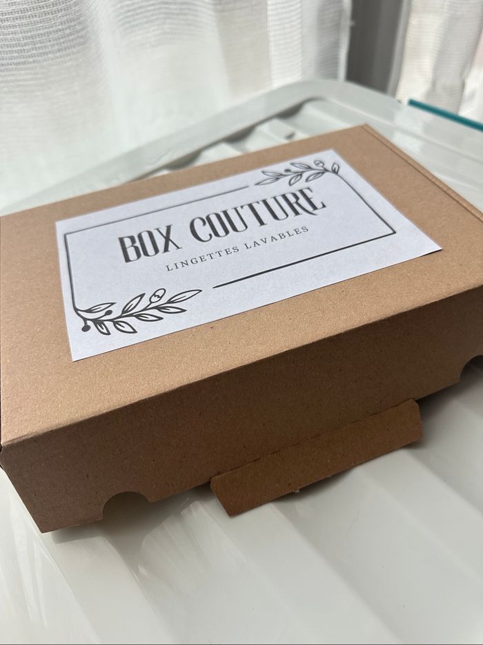 Box couture lingettes lavables - photo numéro 2