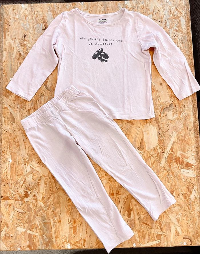 Pyjama 3 ans Kiabi deux pièces mi saison