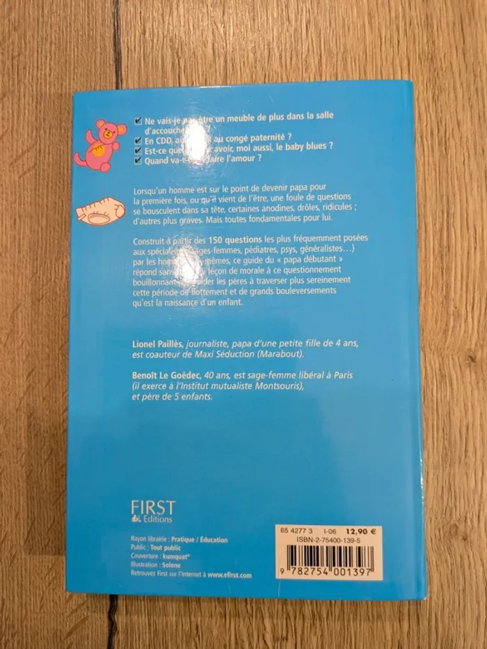 Livre papa débutant mode d emploi - photo numéro 4