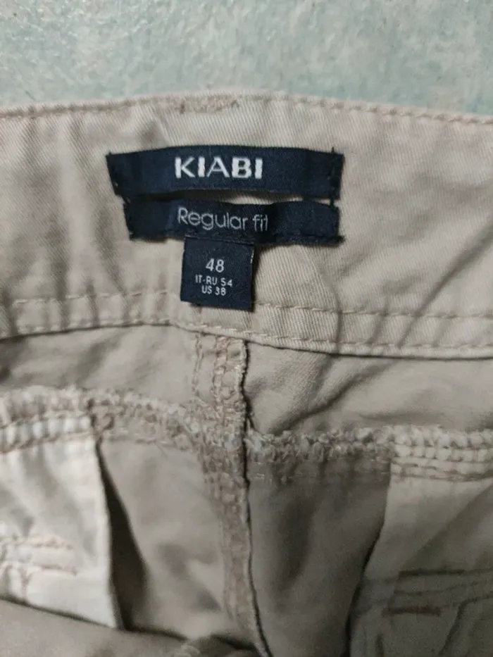 Pantalon beige homme taille48 - photo numéro 5