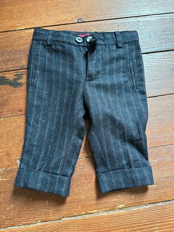 Pantalon bébé costume Jacadi noir 6 mois