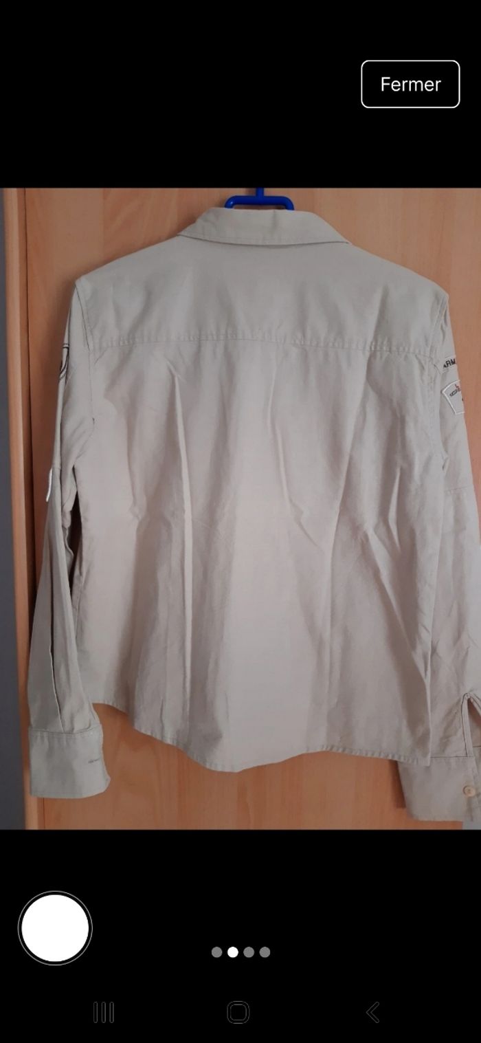 Chemisier Lulu Castagnette Beige Taille 40 - photo numéro 2