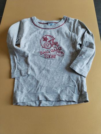 Tee shirt petit bateau 3 ans P
