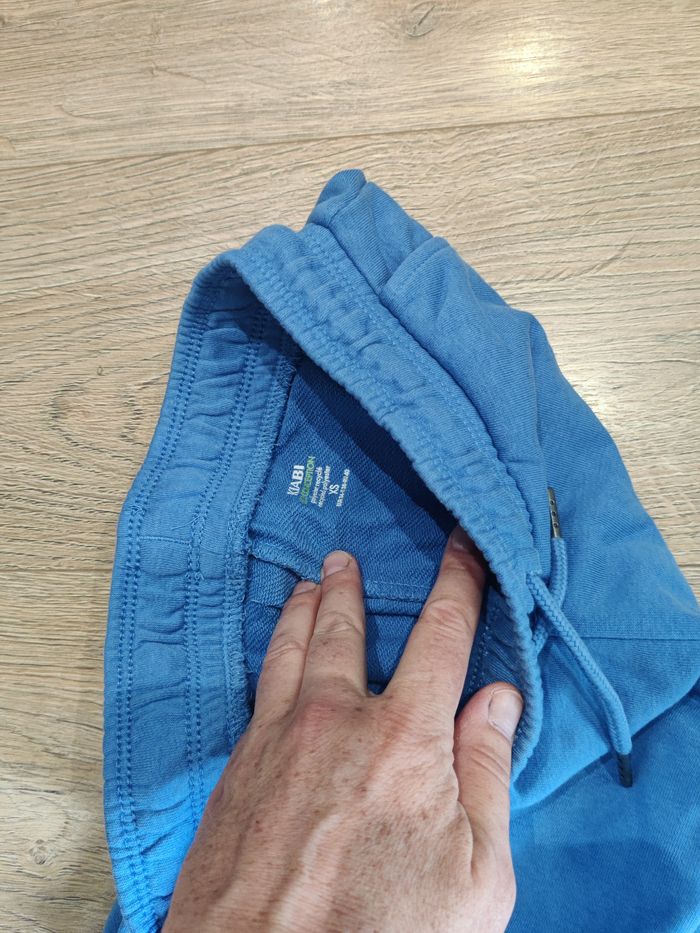 Lot de 2 pantalons jogging bleu et noir Kiabi Taille XS - photo numéro 5