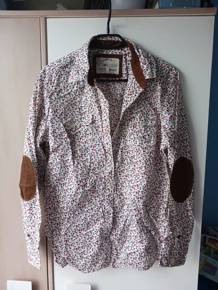 Chemisier fleurie 100% coton S. Oliver Taille XXL44