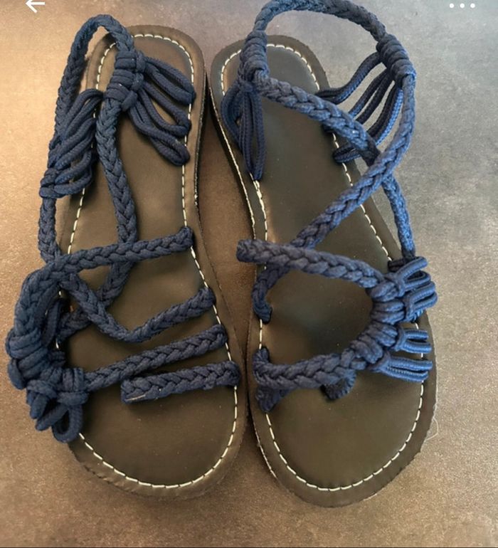Sandales nu pieds