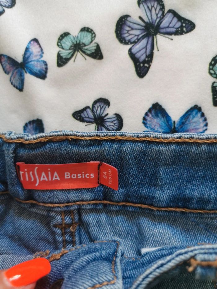 Lot de 1 short et tee-shirt fille taille 10 ans - photo numéro 2