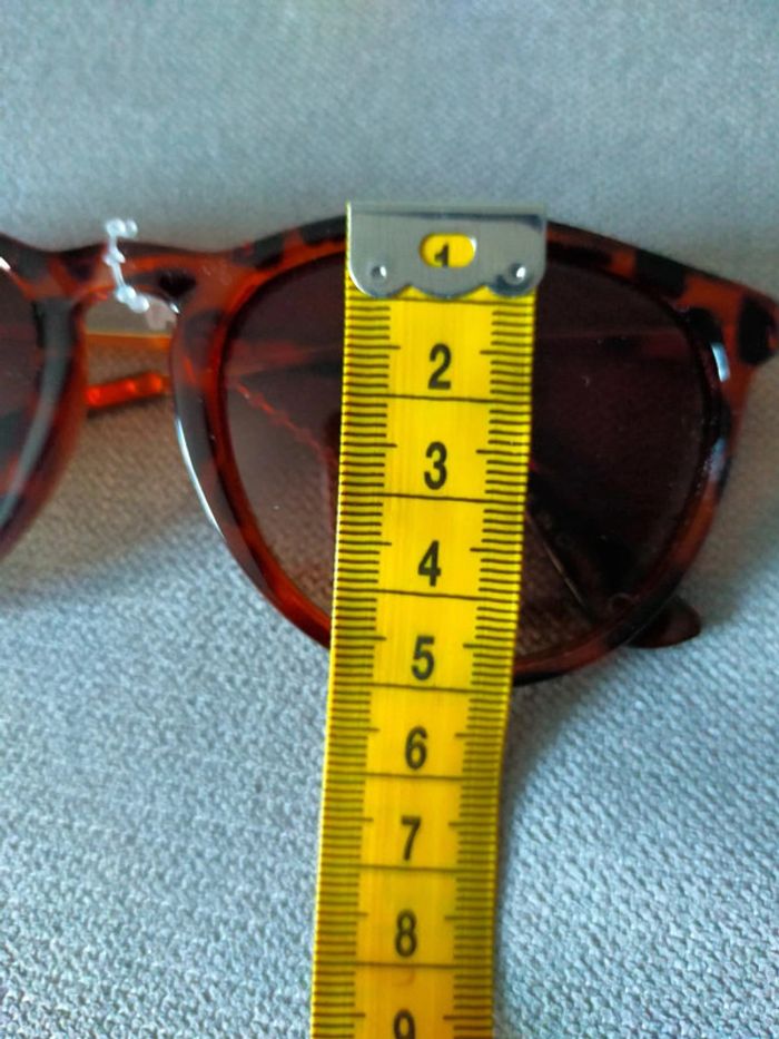 Lunettes de soleil écaille ambrée – Neuves avec étiquette - photo numéro 6