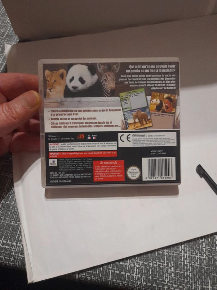 Mon ami le Panda et les animaux du zoo Nintendo DS - photo numéro 8
