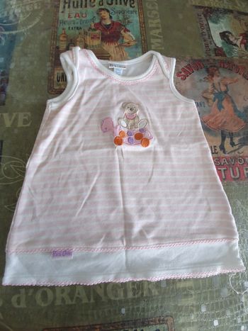 Robe été coton 12 mois