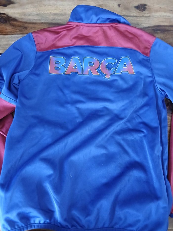 Veste de sport enfant 10 ans  équipe de foot Barça - photo numéro 2