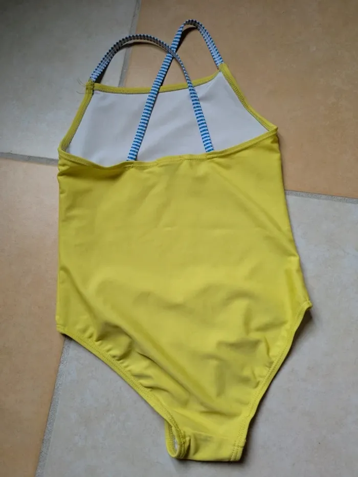 Maillot de bain Kiabi 6 ans jaune - photo numéro 2
