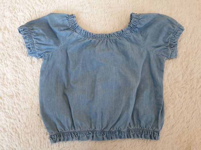 Chemise / Haut jeans boutonné - T92 - C&A - photo numéro 5