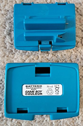 🎮 Batterie turquoise pour Nintendo Gameboy Color GBC