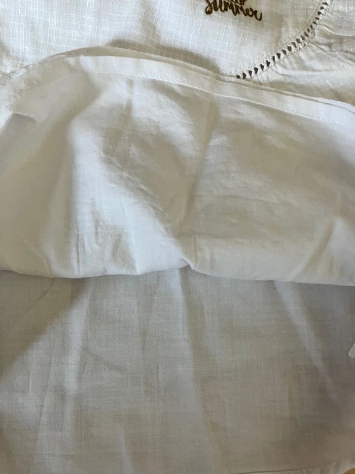 Ensemble blouse MC été + short en jeans 24mois/2 ans - photo numéro 5