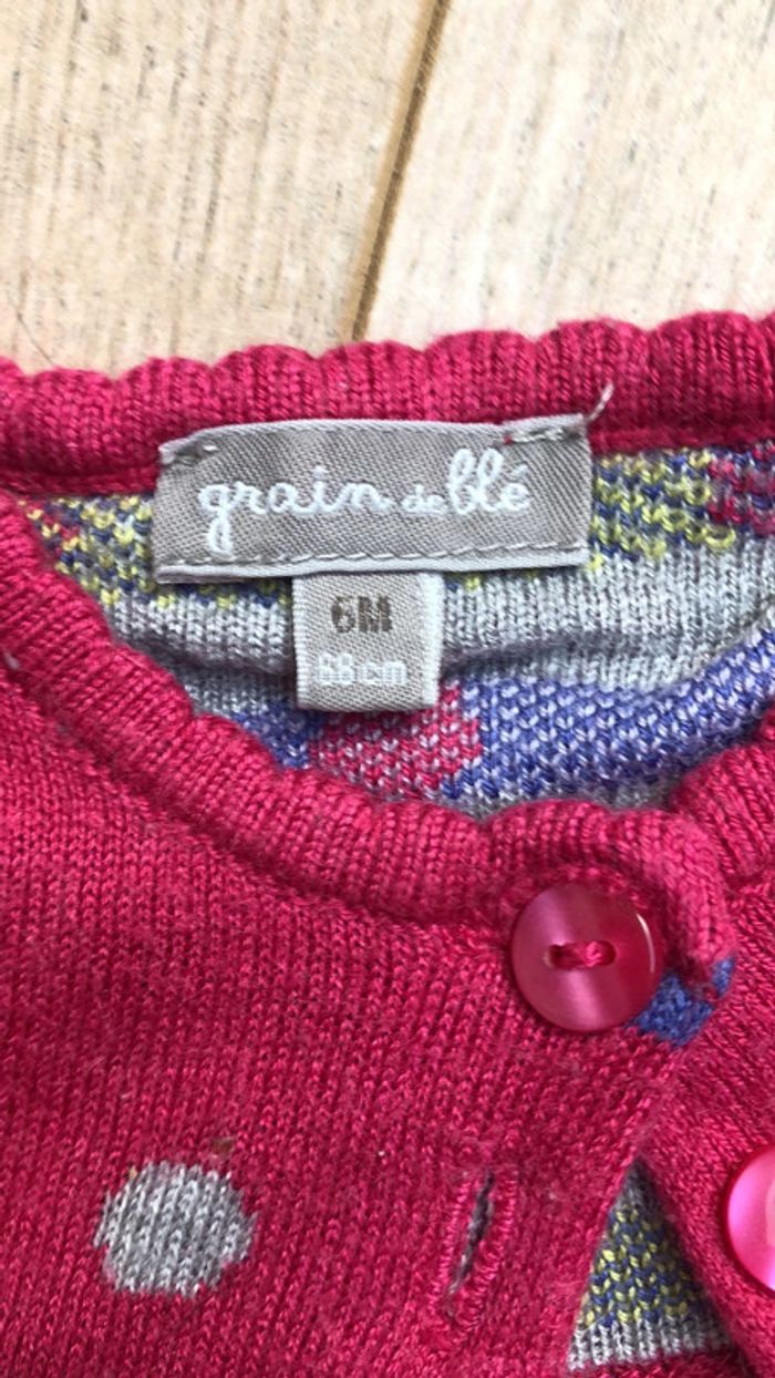 Ensemble 6 mois mademoiselle bavarde - photo numéro 3