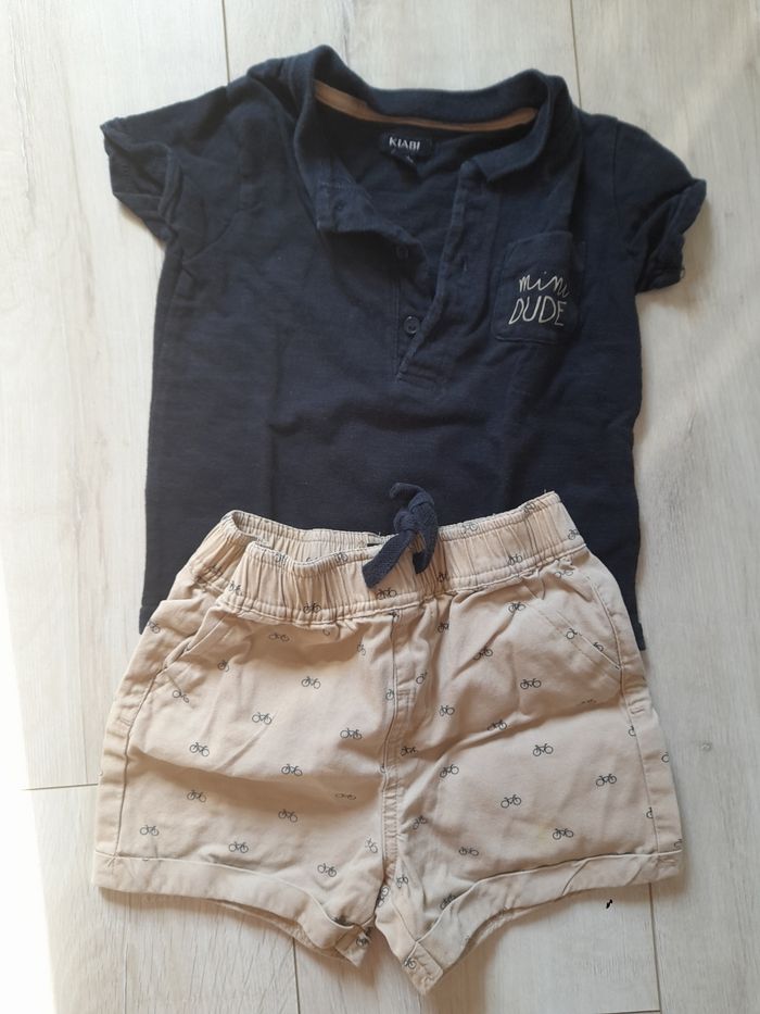 Ensemble polo short