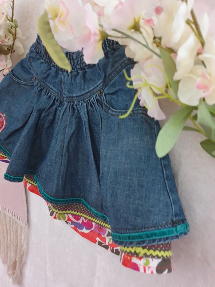 Jupe en Jeans Catimini Taille 4 ans - photo numéro 2