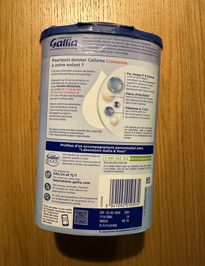 Lait Gallia 3 - photo numéro 2