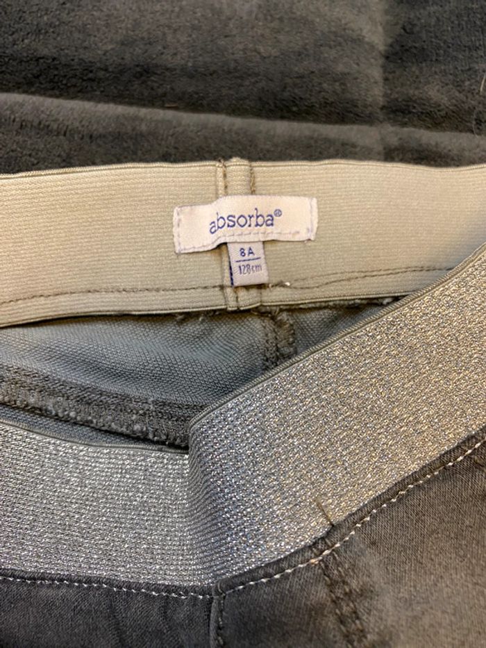 Jean Jegging Absorba gris 8ans - photo numéro 2