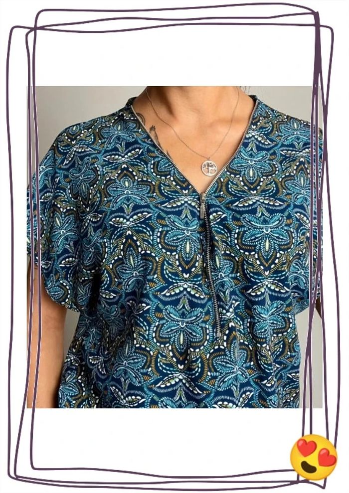 Blouse manches courtes taille 36 - photo numéro 5