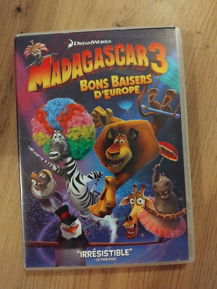 Dvd Madagascar 3