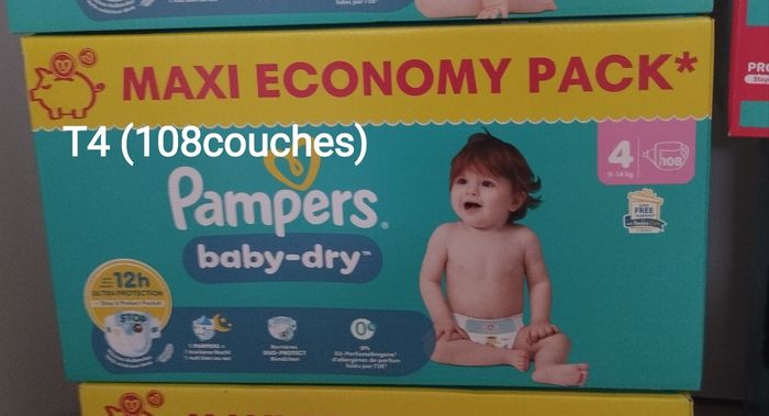 Deux Pampers T4