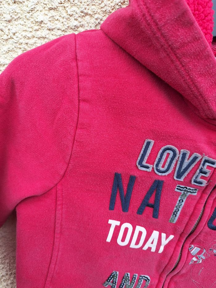 👚 Sweat zippé à capuche Okaïdi 12 ans - photo numéro 2