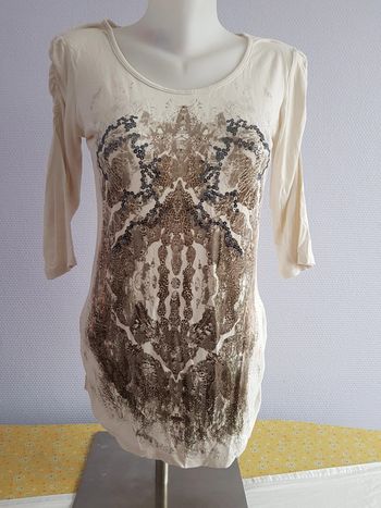 Jolie tunique / robe manche 3/4🌷