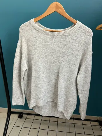 Pull gris femme AMISU